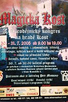 Na hradě Kost - plakát, těsně po natáčení filmu Kameňák