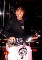 Hynek Tomm na motorce