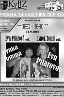 plakát EVA PILAROVÁ + HYNEK TOMM