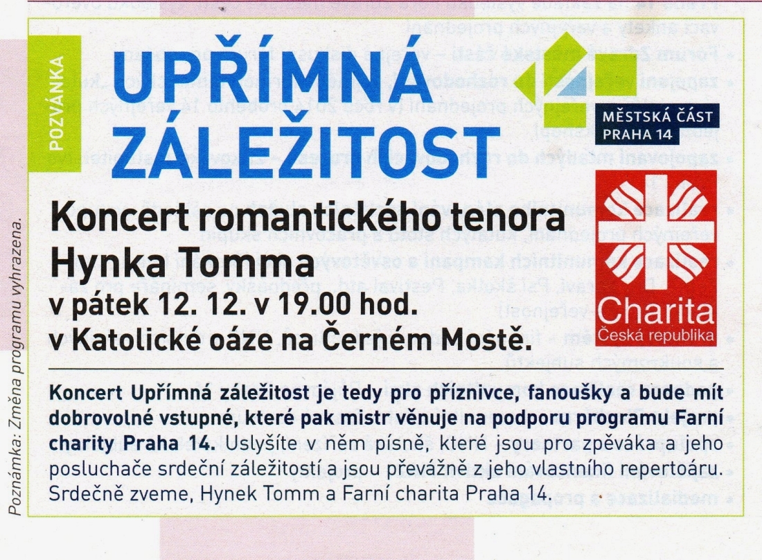 Hynek Tomm - romanrický tenor